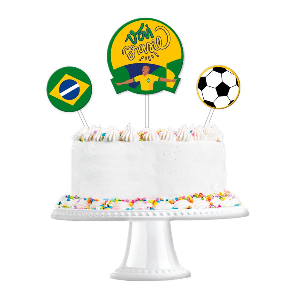 Kit Topo de Bolo Festcolor Copa 2026-2-